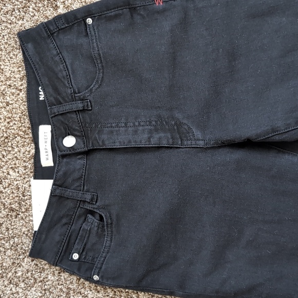 NEW Warp + Weft Nanchong High Rise Boot Cut Jeans Size 26 NEW - Picture 3 of 12